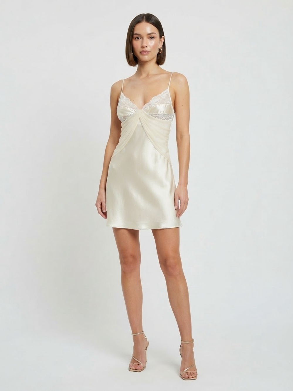 La Perla Silk Lace Slip Dress Feminine Fairycore Romantic Quiet Luxury Elegant